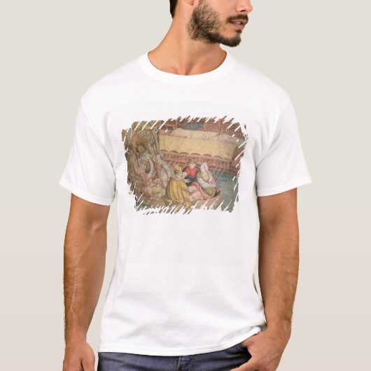 T-shirt Campagne d'empereur Charles V contre (Devant)