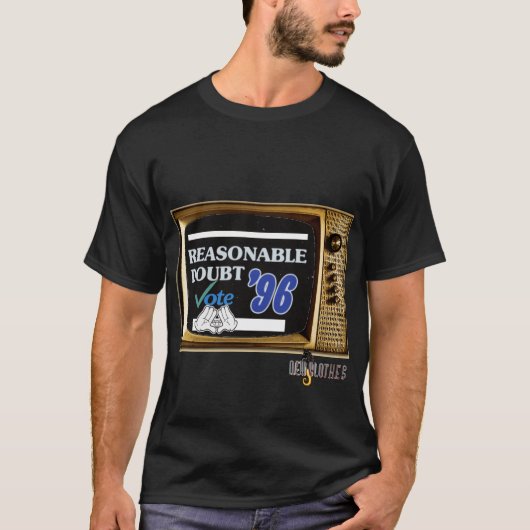 T-shirt Campagne du doute raisonnable (Devant)