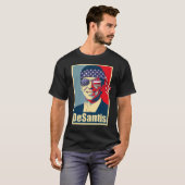 T-shirt Campagne électorale de Ron Desantis (Devant entier)