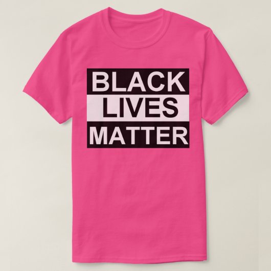 T-shirt Campagne officielle BLM Soutien Black Lives Matt M (Design devant)