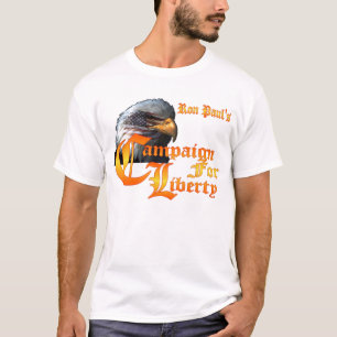 T-shirt campagne pour l'oeil d'aigle de liberté