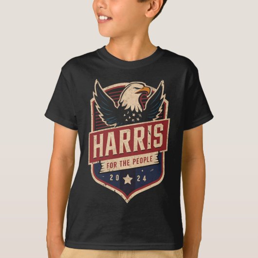 T-shirt Campagne présidentielle de Kamala Harris 2024 (Devant)
