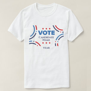 T-shirt Campagne présidentielle personnalisée