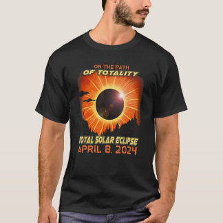 T-shirt Campagne sur le chemin de la totalité Éclipse sola