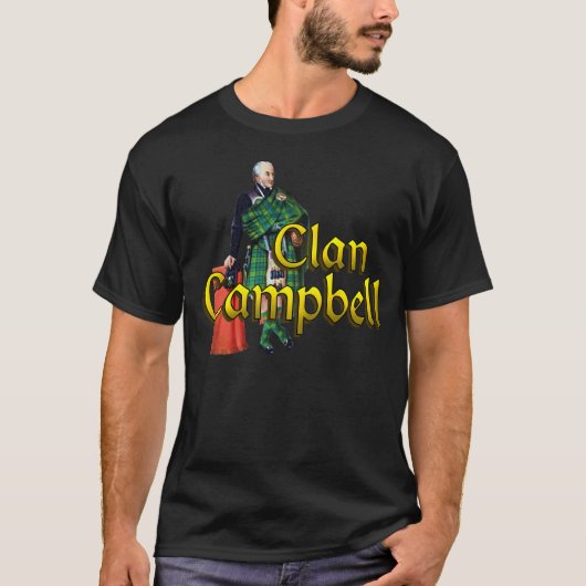 T-shirt Campbell Highland Games (Devant)