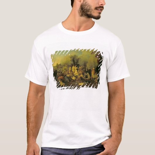 T-shirt Campement gitan (Devant)