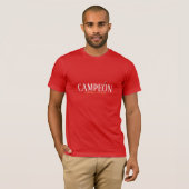 T-SHIRT CAMPEON SHIRT (Devant entier)