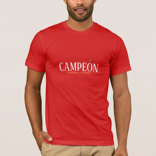 T-SHIRT CAMPEON SHIRT (Devant)
