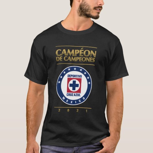 T-shirt Campeones Cruz Azul 2021 (Devant)