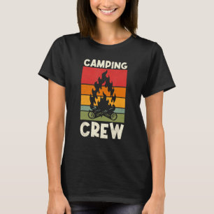 T-shirt Camper Camper Vacances en plein air
