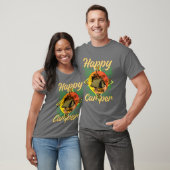 T-shirt Camper Camping vintage (Unisexe)