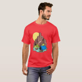 T-shirt Camper Campsite Camp Camping gift (Devant entier)