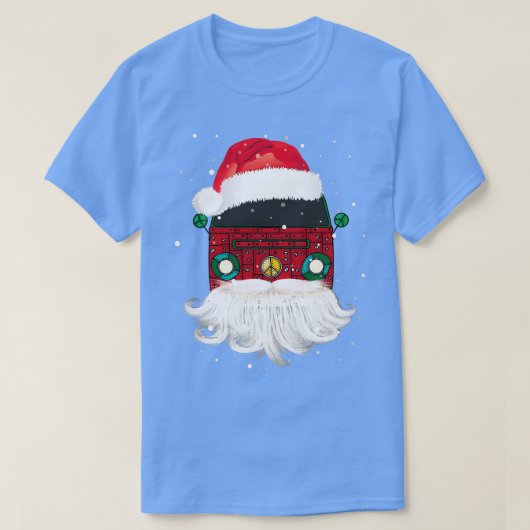 T-shirt Camper de Noël (Design devant)