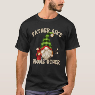 T-shirt Camper Gnome Grandpa Graphisme Pour Hommes Camping