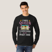 T-shirt Camper Queen Classy Sassy Et Un Peu Smart Assist (Devant entier)