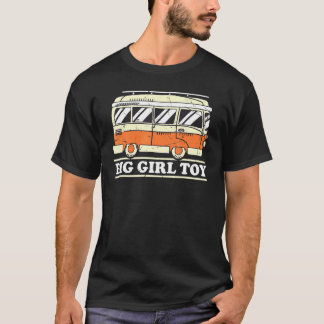 T-shirt Camper Retro Big Girl Toy