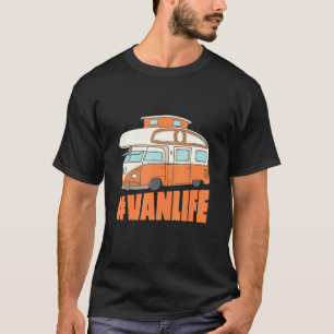 T-shirt Camper Retro Vintage Van Life Caravan 3