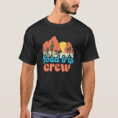 T-shirt Camper Road Trip Family Matching Group Camper Cre (Devant)