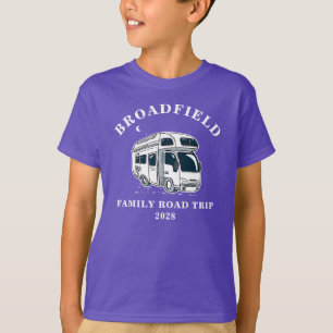 T-shirt Camper RV adapté à la famille personnalisée du voy