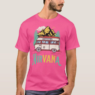 T-shirt Camper Van Life Camping Nirvana