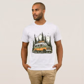 T-shirt Camper Van Road Trip Tep : Le cadeau idéal (Devant entier)
