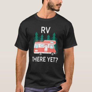 T-shirt Camper vintage là-bas encore caravane extérieur Ca
