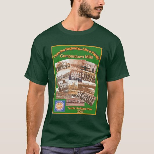 T-shirt Camperdown Collage 2007 (Voorkant)