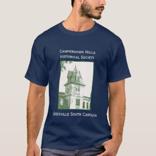 T-shirt Camperdown fraise la pièce en t de société
