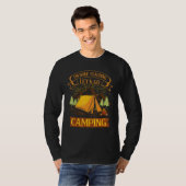 T-shirt Campers Campfire I m Done Teaching Let s Go Campin (Devant entier)