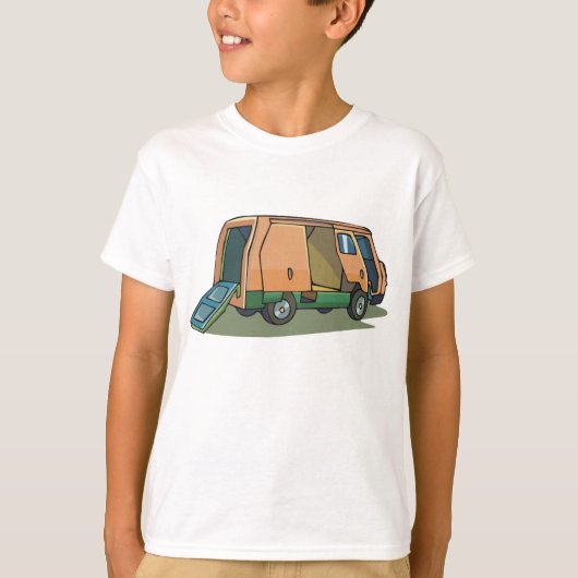 T-shirt Campervan Boys (Devant)