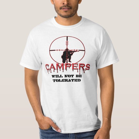 T-shirt Campeurs (Devant)