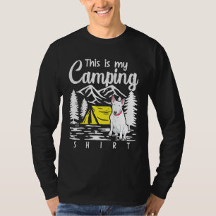 T-shirt Campfire Bull Terrier Voici Mon Camping