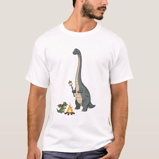 T-shirt Campfire Dinosaurs (Devant)