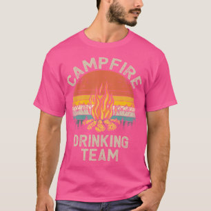 T-shirt Campfire Drague Team Camping Campfire