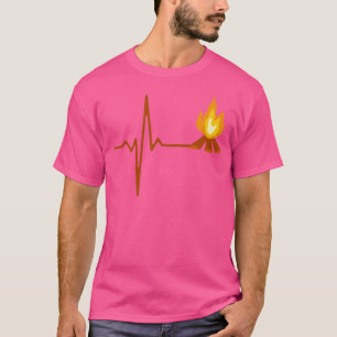 T-shirt Campfire Heartbeat Camping 2