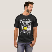 T-shirt Campfire Pitbull C'est Mon Camping (Devant entier)