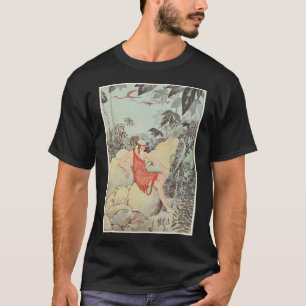 T-shirt Campi phlegraei Mont Vésuve en hiver, couvert