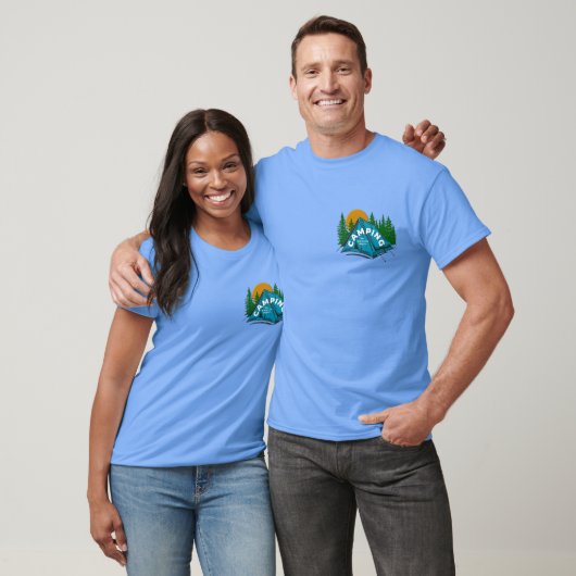 T-shirt Camping (Unisexe)