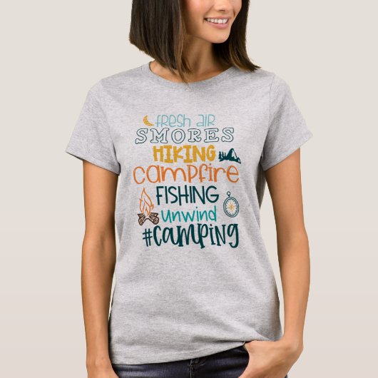 T-shirt Camping (Devant)