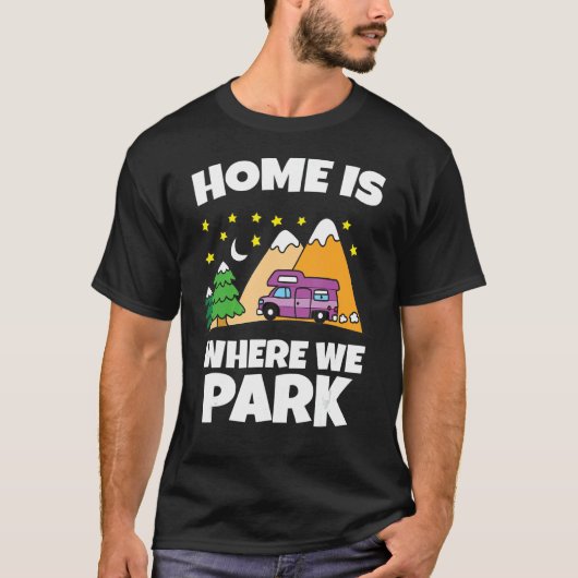 T-shirt Camping (Devant)