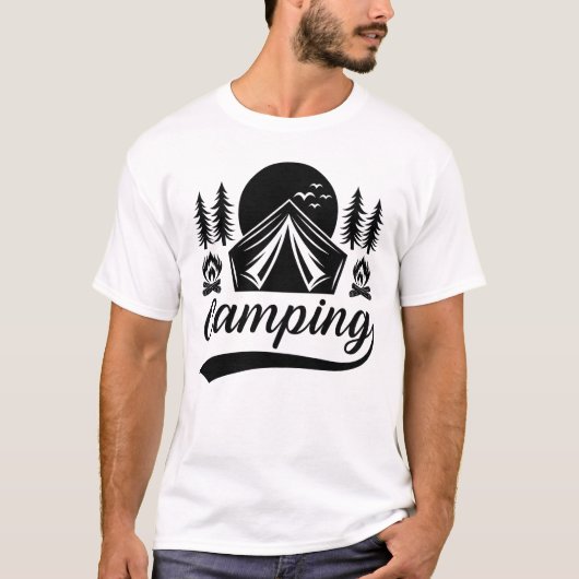 T-shirt Camping (Devant)