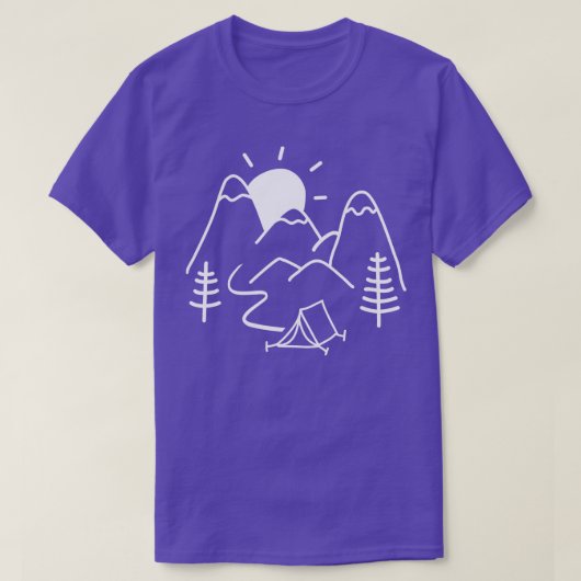 T-shirt Camping 15 (Design devant)