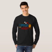 T-shirt Camping Addict Camping Camping Cute Smores Feu de (Devant entier)