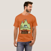 T-shirt Camping Adventure Eplore the Great Outrs funny (Devant entier)