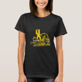 T-shirt Camping Adventure est en train d'appeler (Devant)
