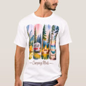 T-shirt Camping Adventure Nature's Embrace Tee (Devant)
