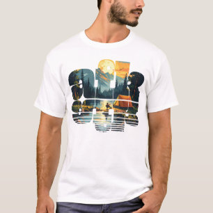 T-shirt Camping afk Mens