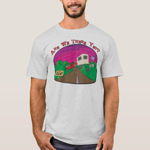 T-shirt Camping amusant