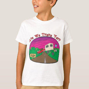 T-shirt Camping amusant