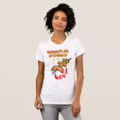T-shirt Camping amusant (Devant entier)